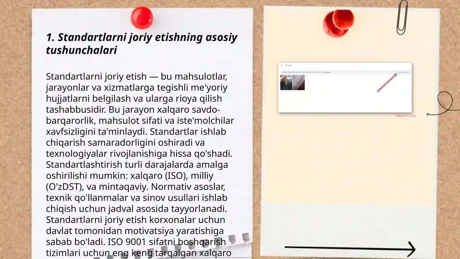 Standartlarni joriy etishning asosiy tushunchalari 3