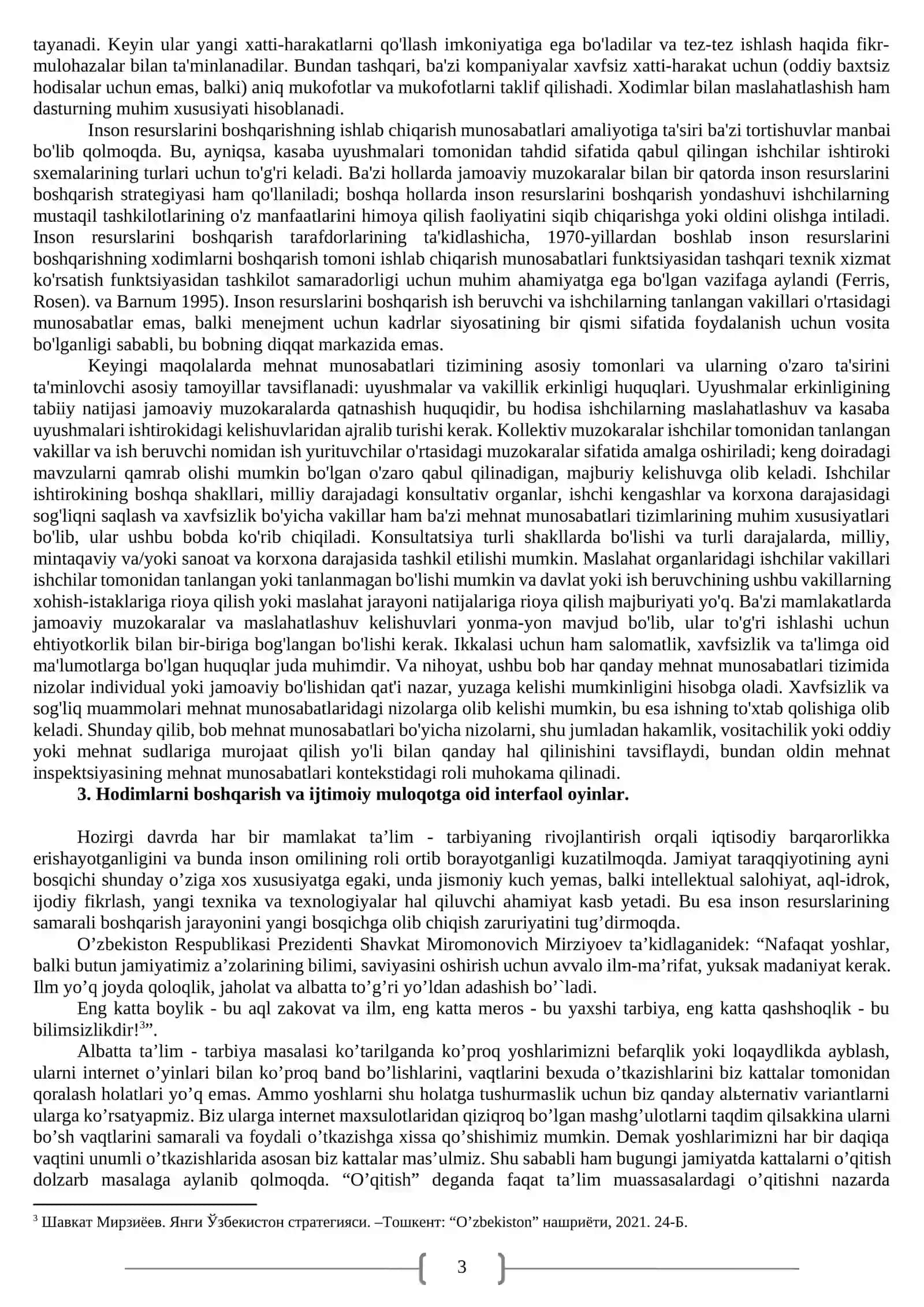 MAVZU. HR Menejment, Pedagoglarni Boshqarishda Ijtimoiiy Muloqot Instrumentlari 3