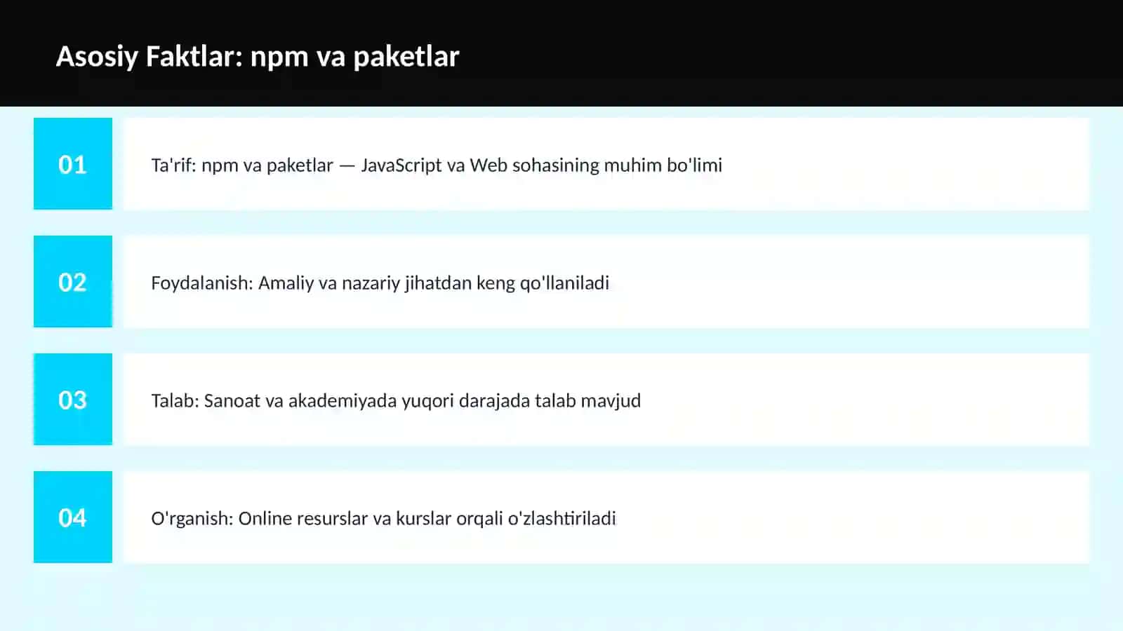 npm va paketlar 3