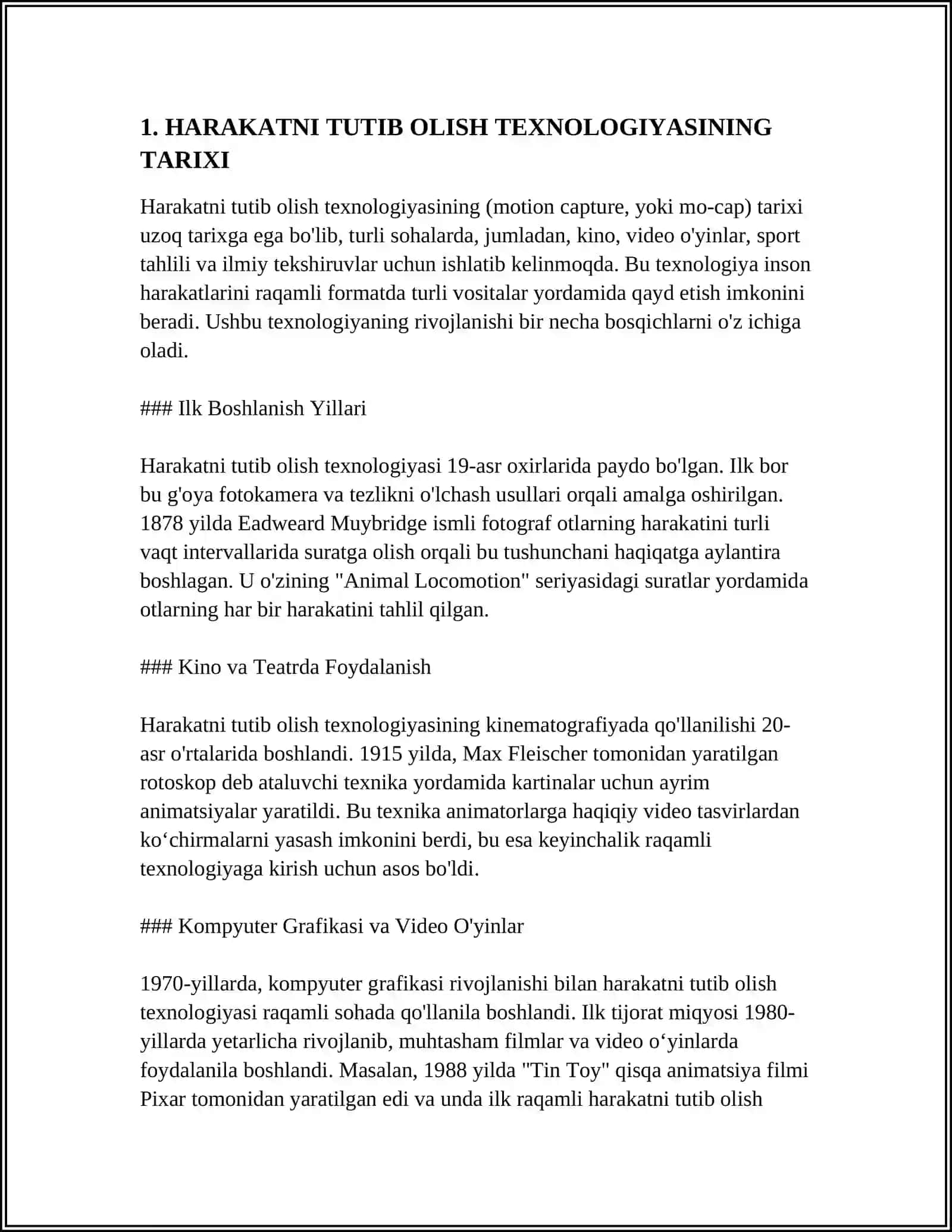 HARAKATNI TUTIB OLISH TEXNOLOGIYASI 3