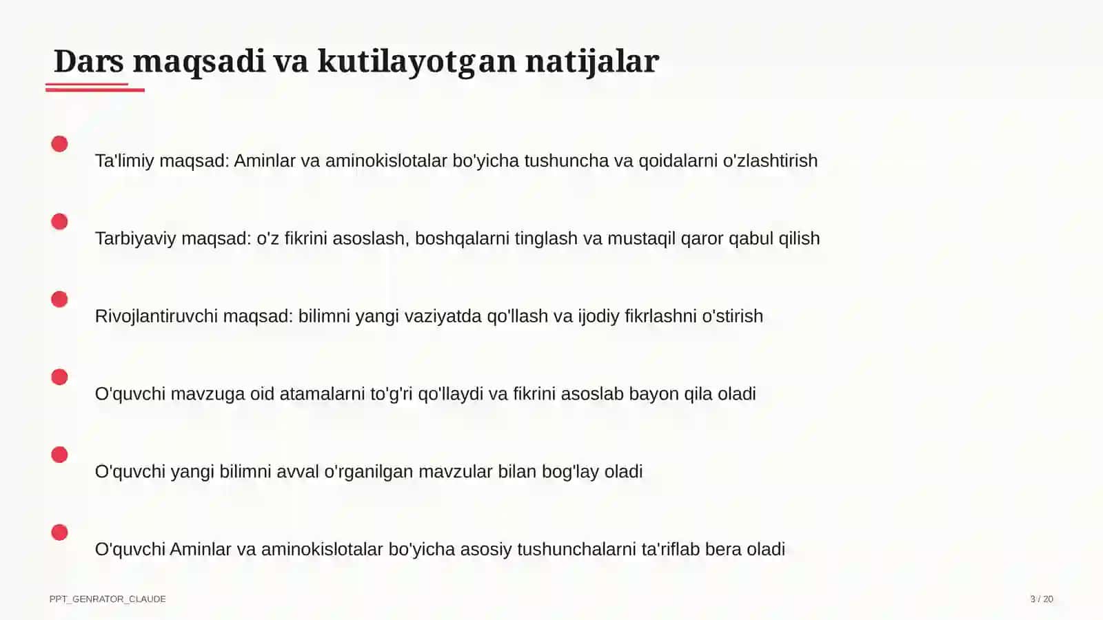 Aminlar va aminokislotalar (11-sinf) 3