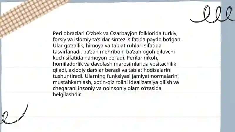 Oʻzbek va ozarbayjon folklorida mifologik obrazlar 3