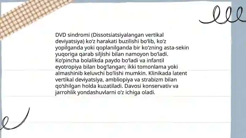DVD sindromi 3