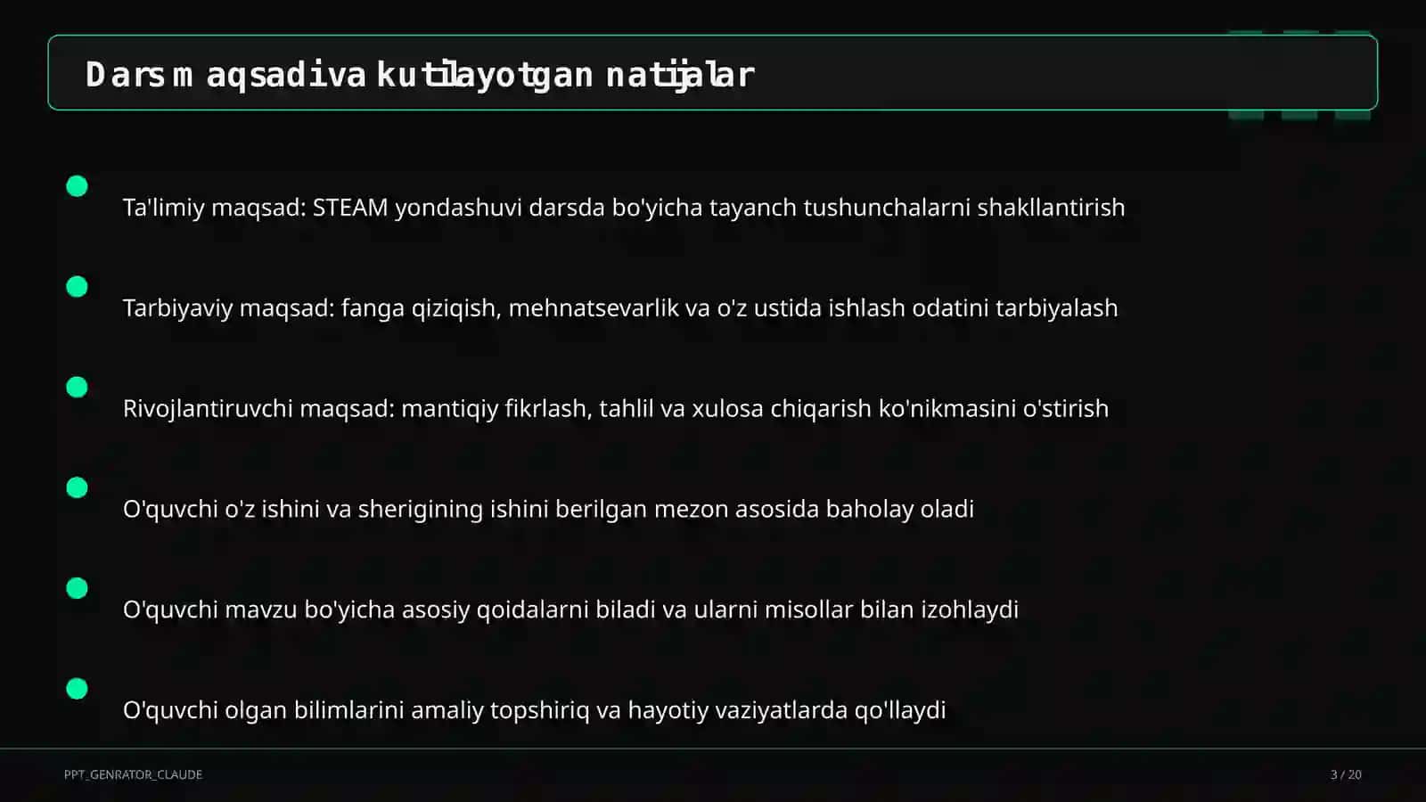 STEAM yondashuvi darsda 3