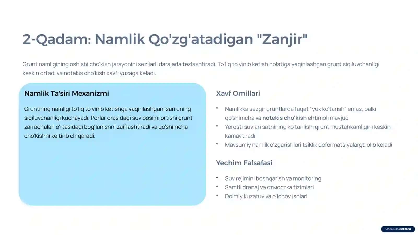 Grunt va Poydevor Deformatsiyalarini Tahlil Qilish — Ma’ruza va Amaliy Topshiriq.pptx 3