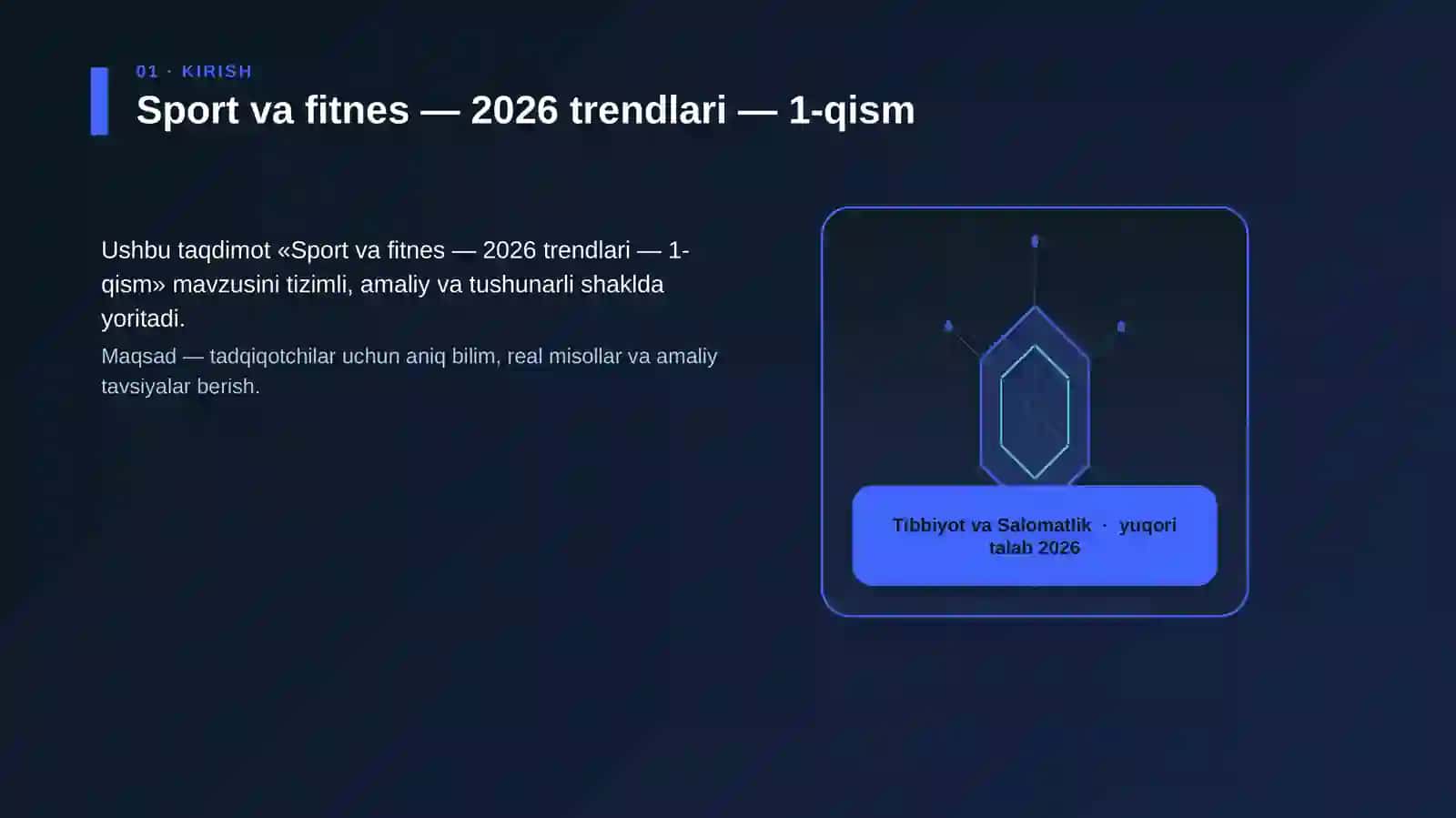 Sport va fitnes — 2026 trendlari — 1-qism 3