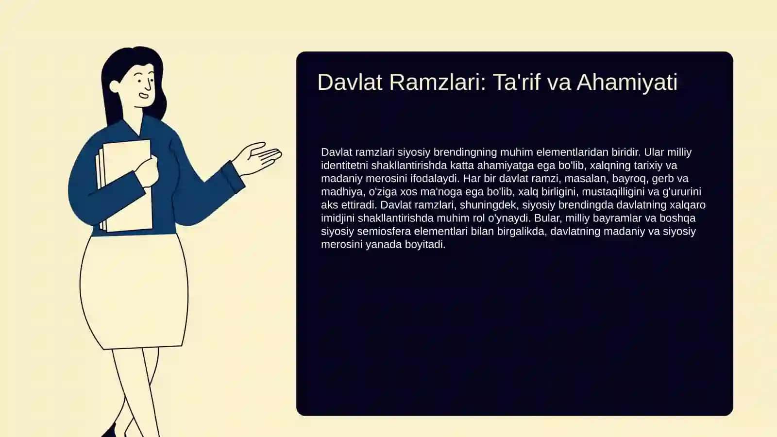 Siyosiy brendingning xarakterli belgilari davlat ramzlari, milliy bayramlar, siyosiy semiosfera 3