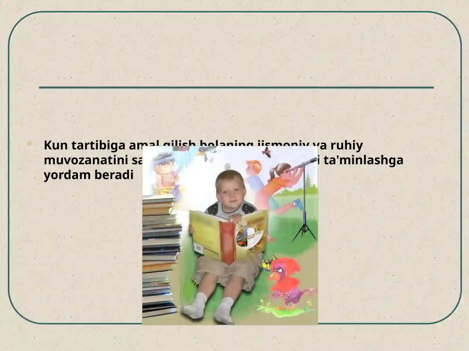 Kun tartibining o'quvchilar salomatligiga ta'siri 3