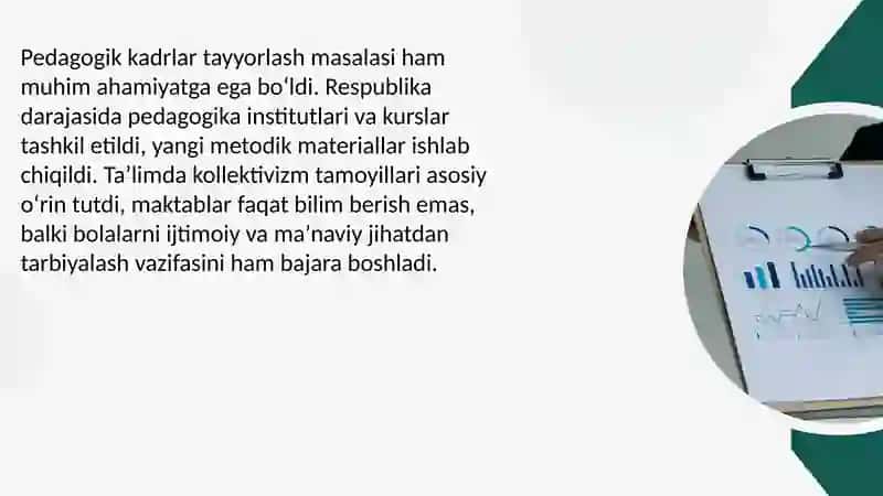 1924-1991 yillarda O‘zbekistonda ta’lim tizimi va pedagogik fikirlar 3