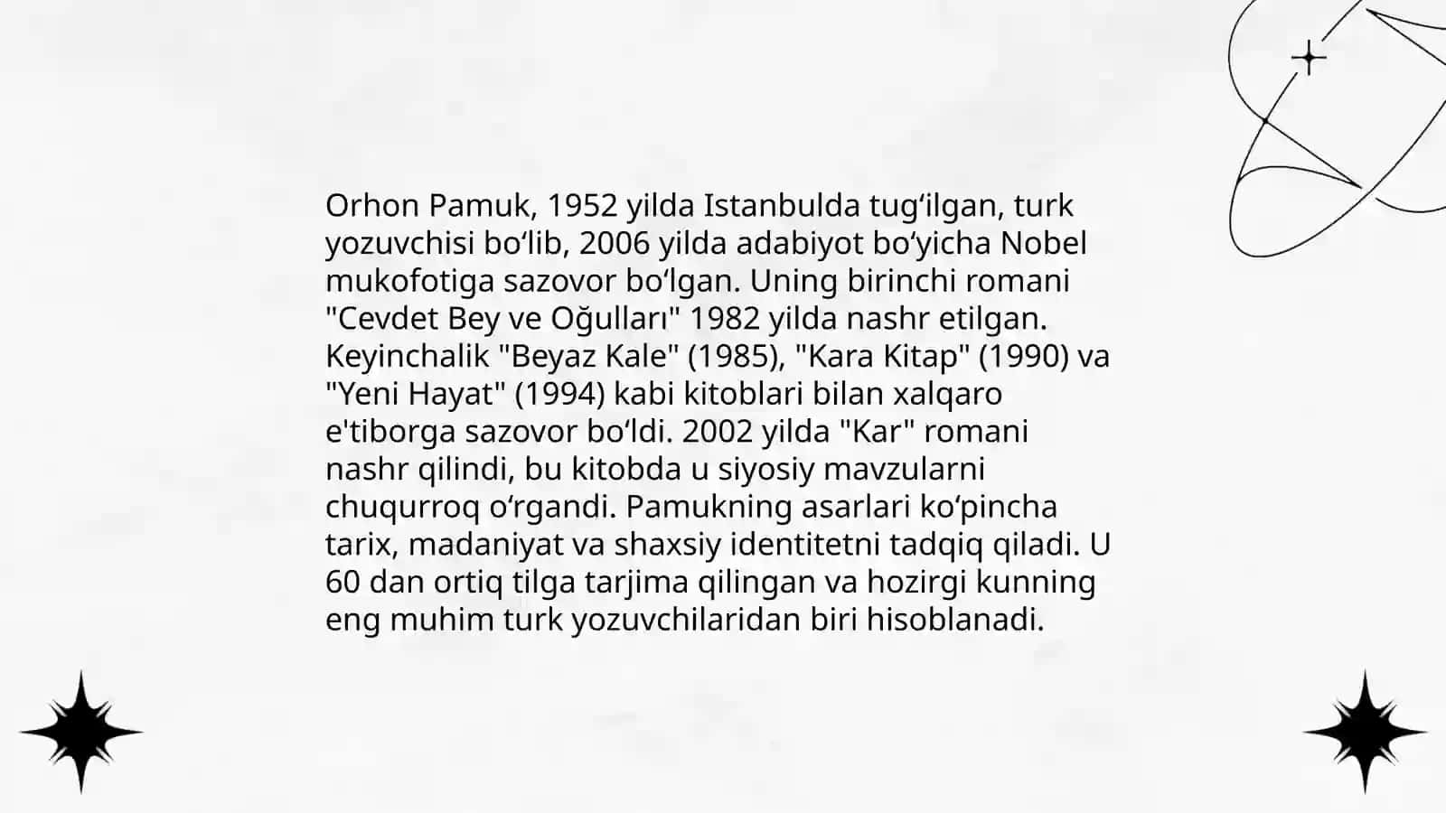 O'rxon pomuq ijodi 3