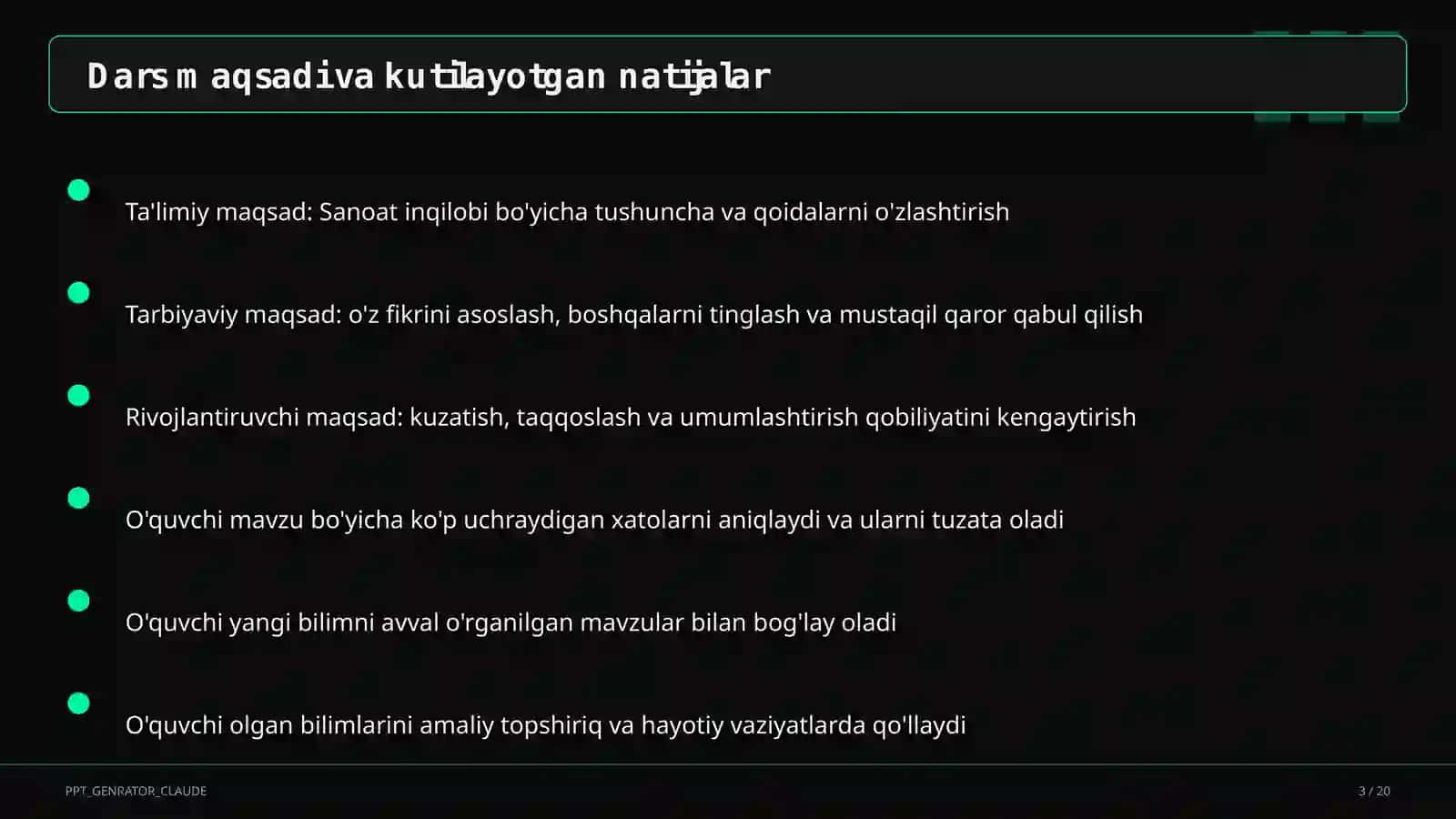 Sanoat inqilobi (9-sinf) 3