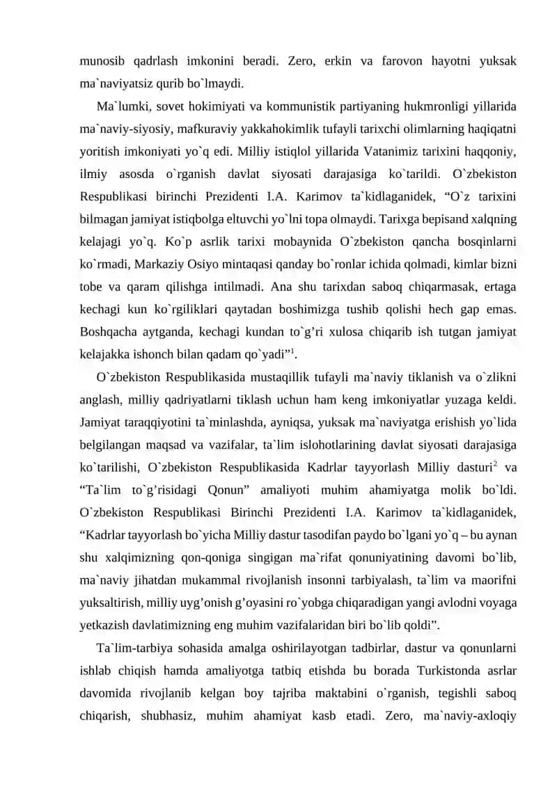 Tarix fanining ahamiyati 3
