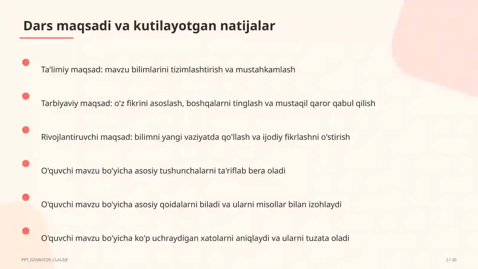 Fitnes va mustaqil mashg'ulot rejasi (11-sinf) 3