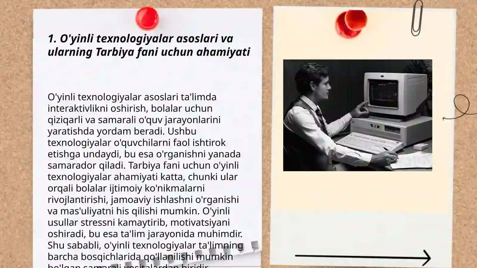 Tarbiya va huquq darsids óyinli texnologiyalardan foydalanish 3