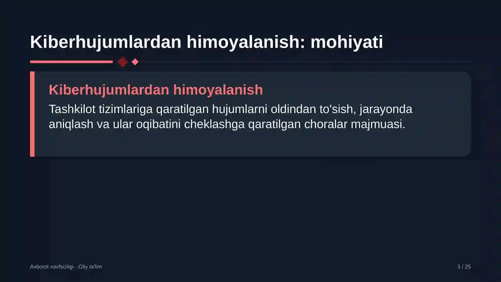 gaz ta'minoti korxonalarida kiberhujumlardan himoyalanish 6526 3