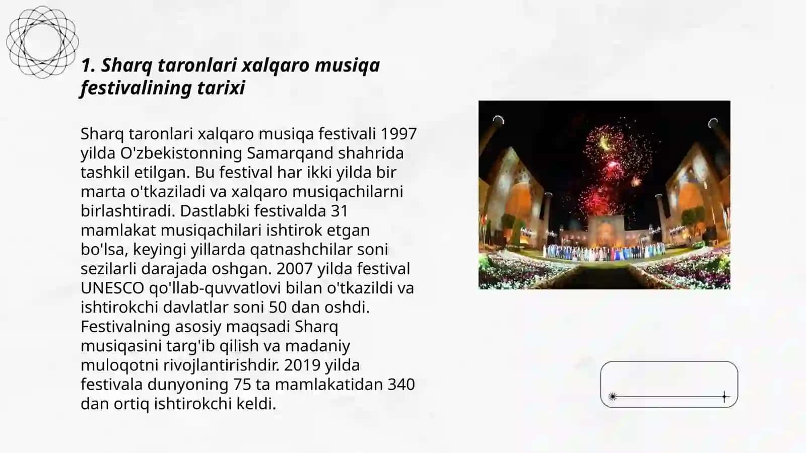 Sharq taronlari xalqaro musiqa festivali 3