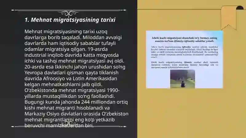 Mehnat migratsiyasining tamoyillari va asosiy yoʻnalishlari 3