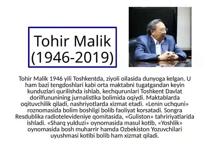 Badiiy adabiyot taqdimoti 3