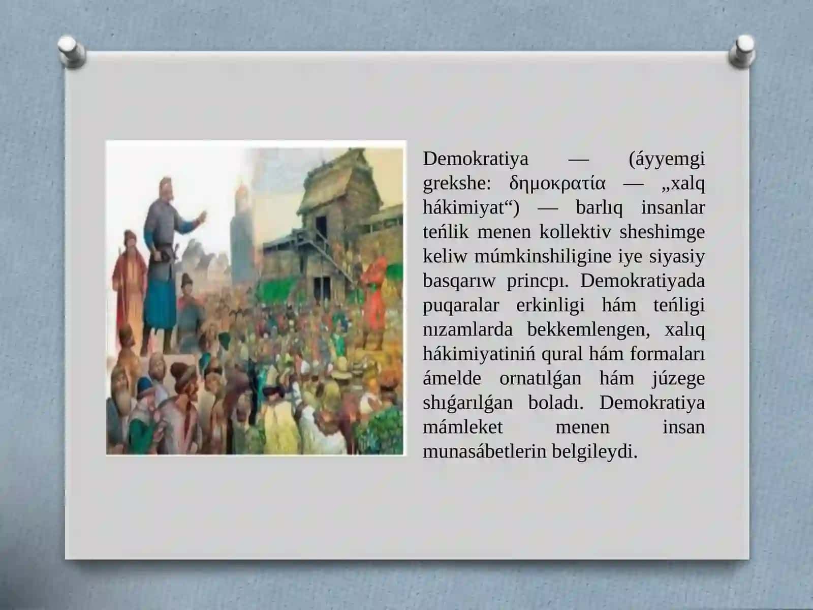 A’skeriy demokratiya basqishi kurs jumisi 3