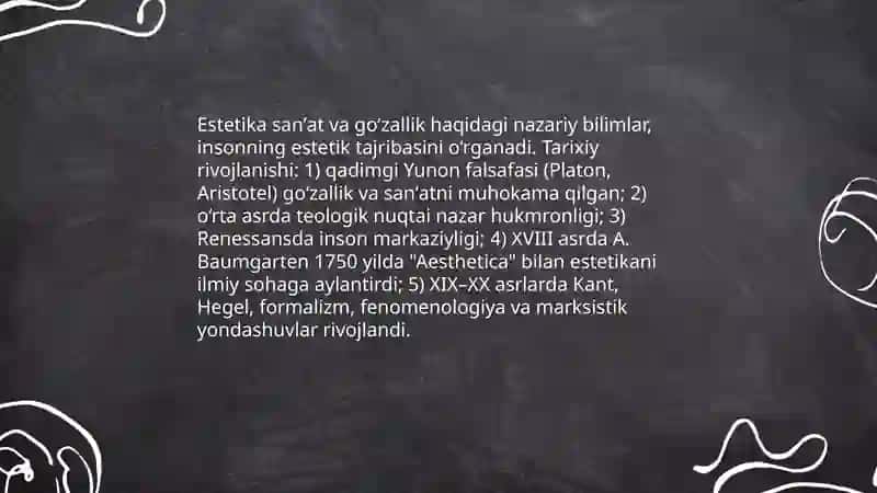 Estetika 3