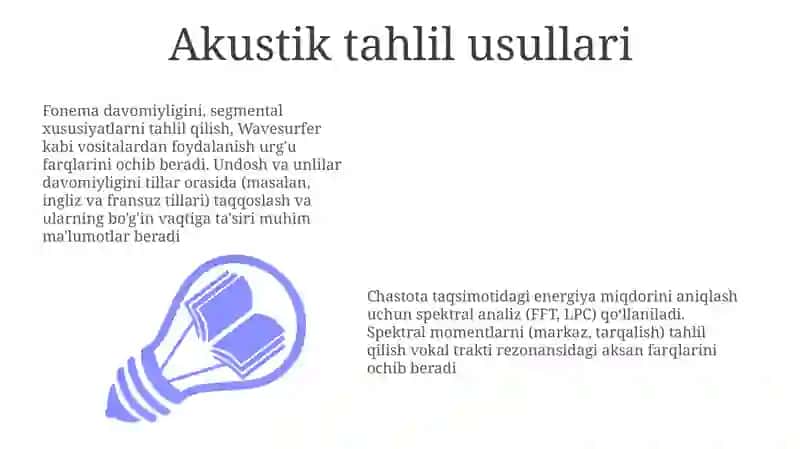 Akustik tahlil usullari 3