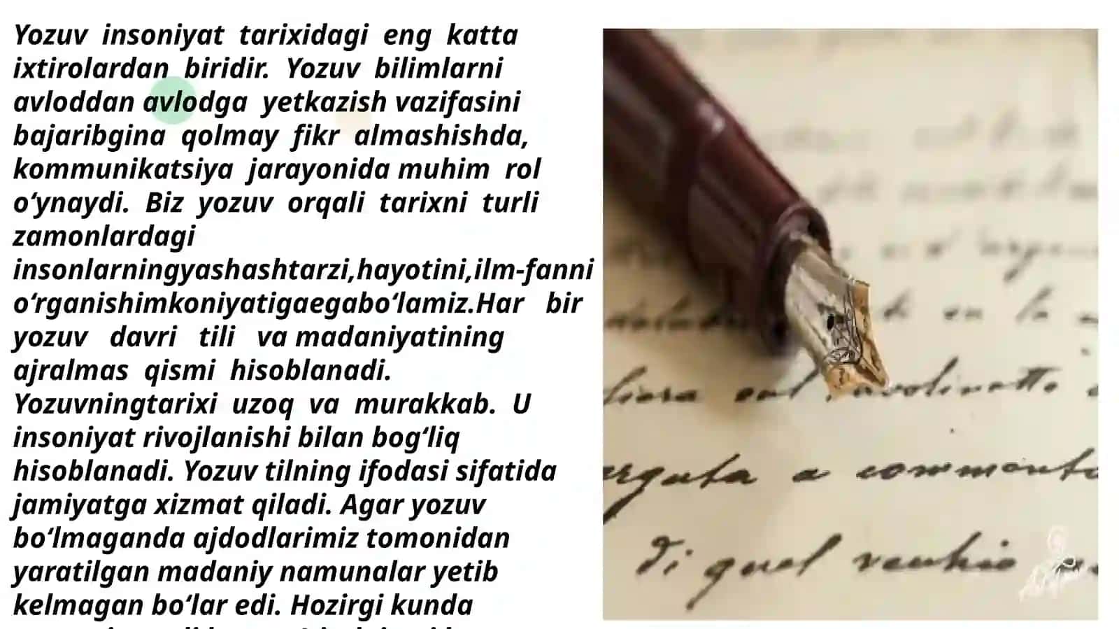 O‘zbek yozuvining shakllanish tarixi 3