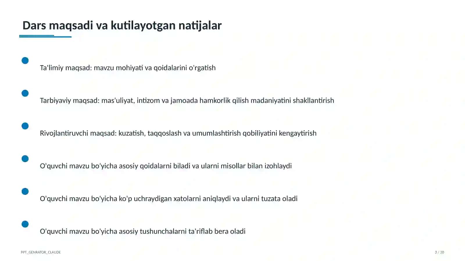 Qomatni to'g'ri shakllantirish mashqlari (2-sinf) 3