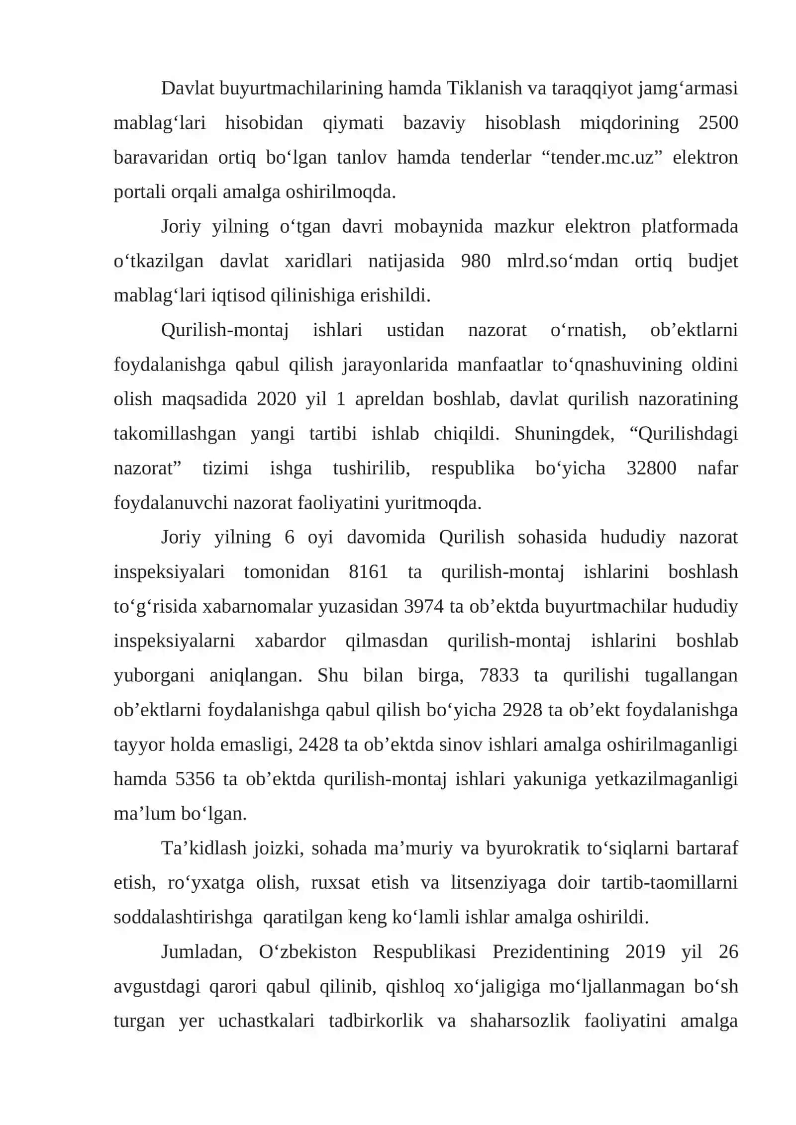 Qurilishda nazorat tizimini o‘rganish, asosiy hujjatlar 3