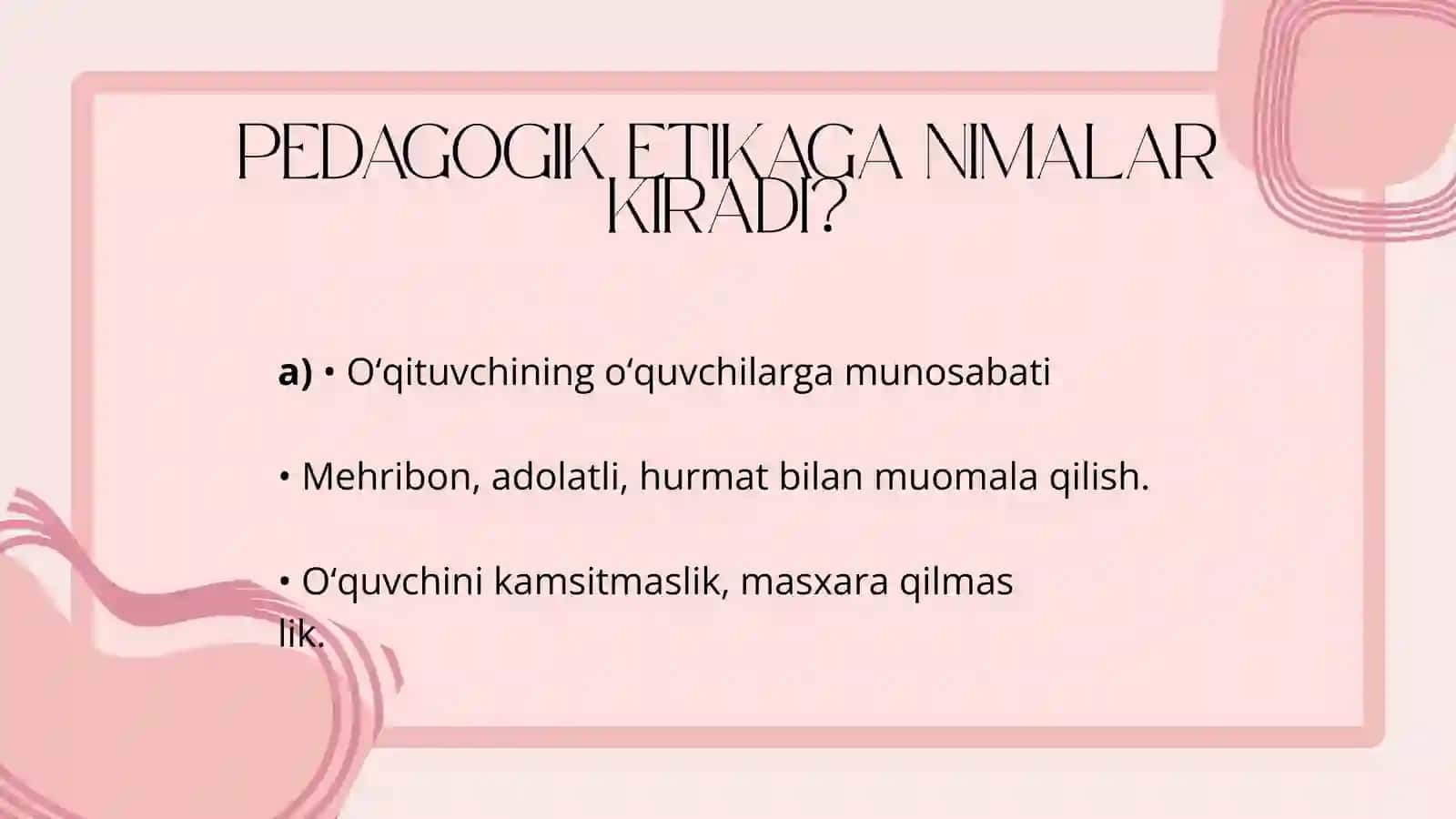 PEDAGOGIK ETIKA 3