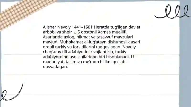 Navoiy fardlari 3