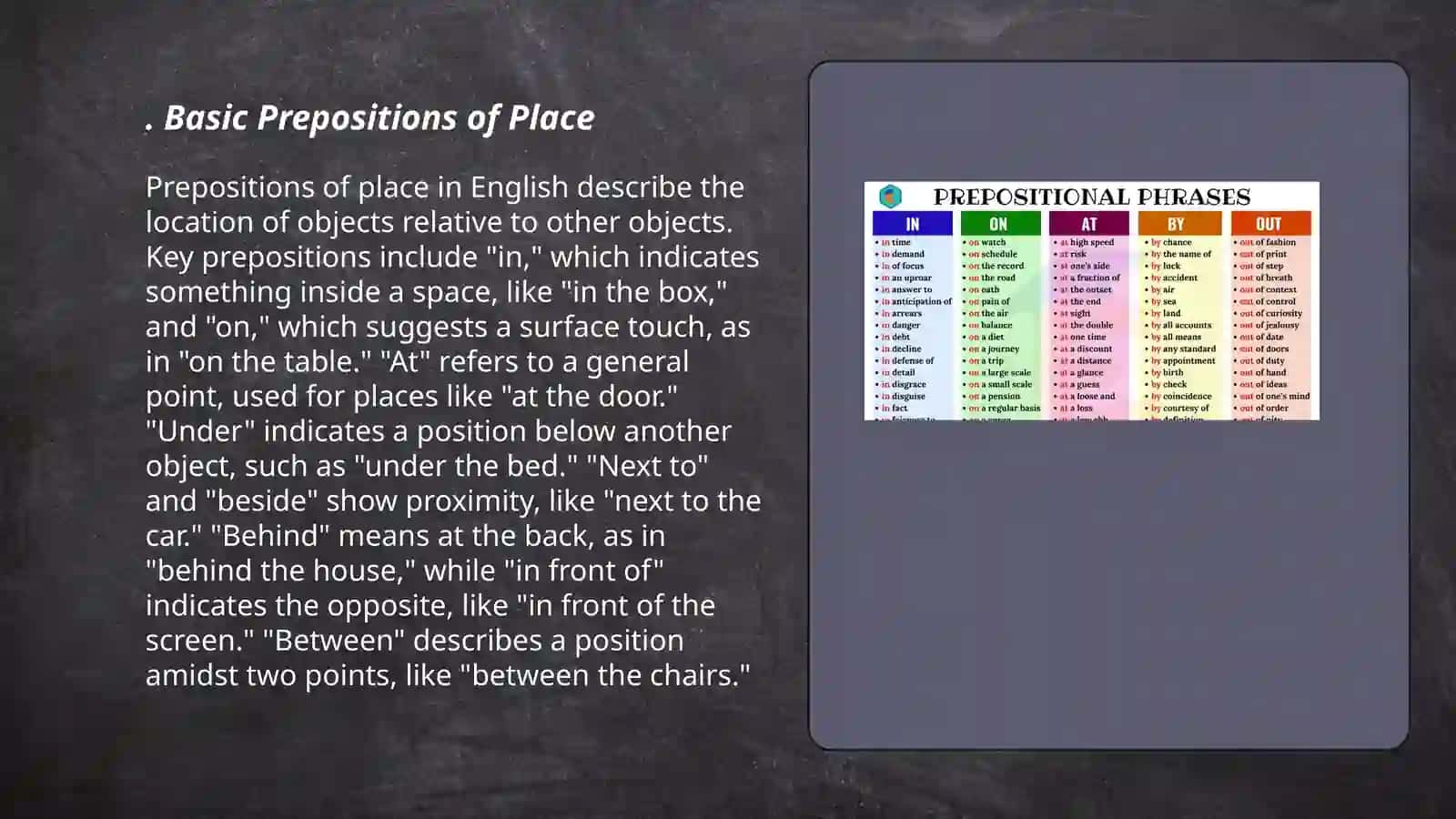 Prepositions 3