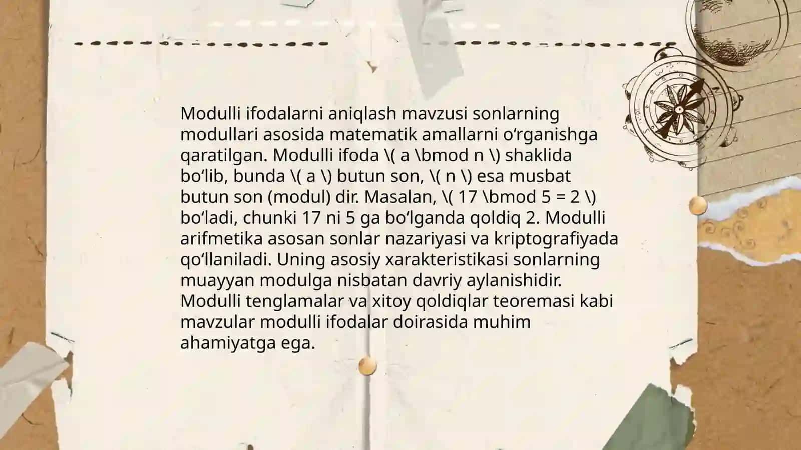 Modulli ifodalar 3