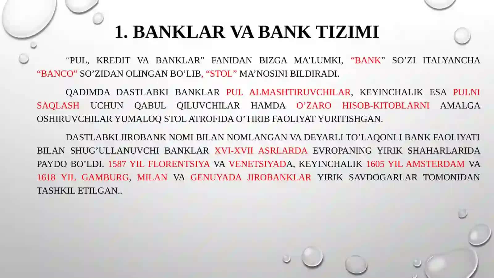 O’zbekiston respublikasi tijorat banklari tizimi va ularning huquqiy asoslari 3