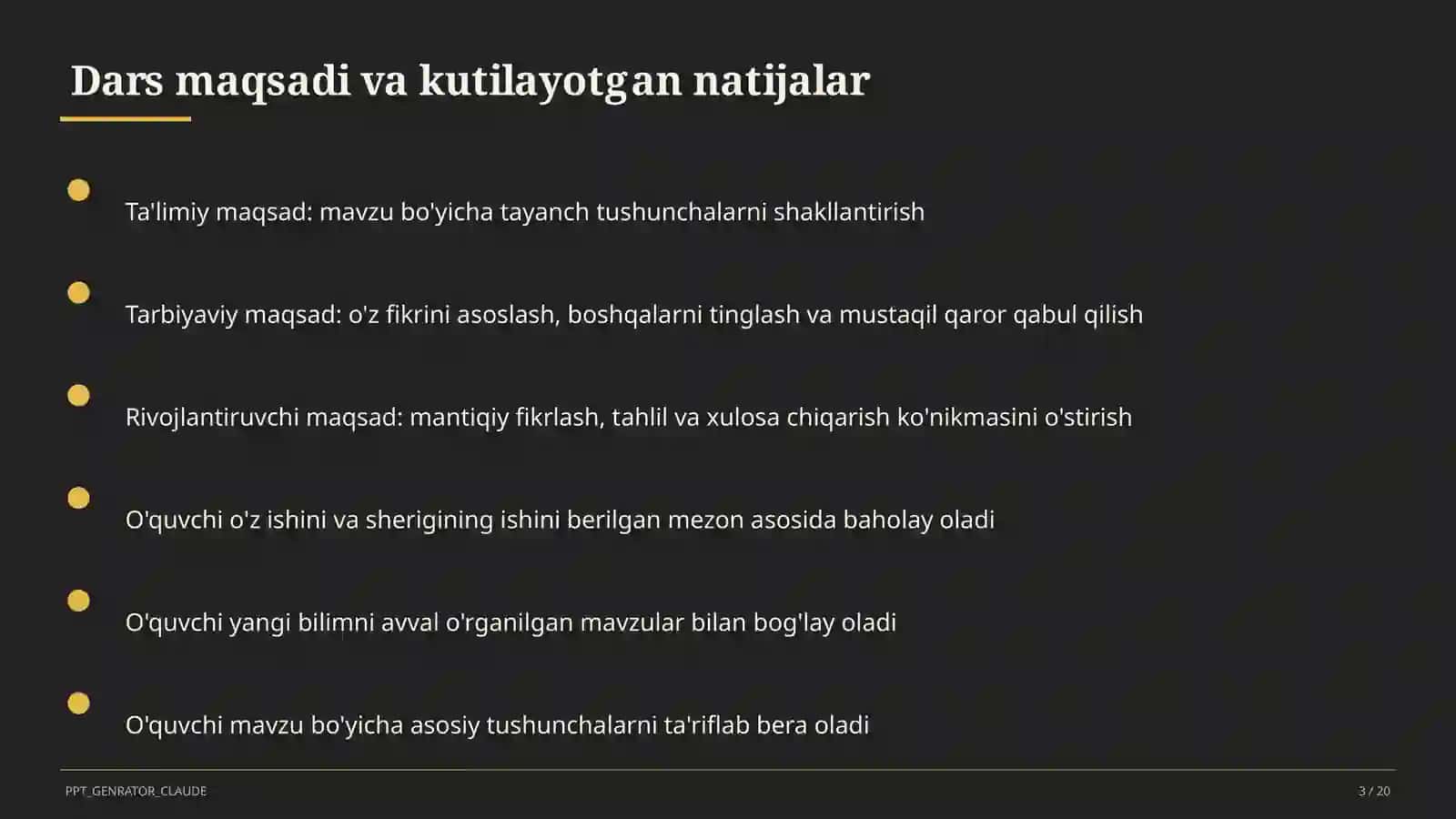 Sinf soati va tarbiyaviy tadbirlar 3