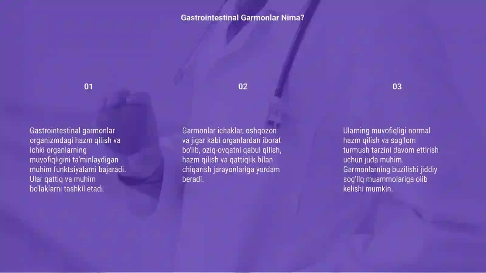 Gastrointestinal garmonlar 3