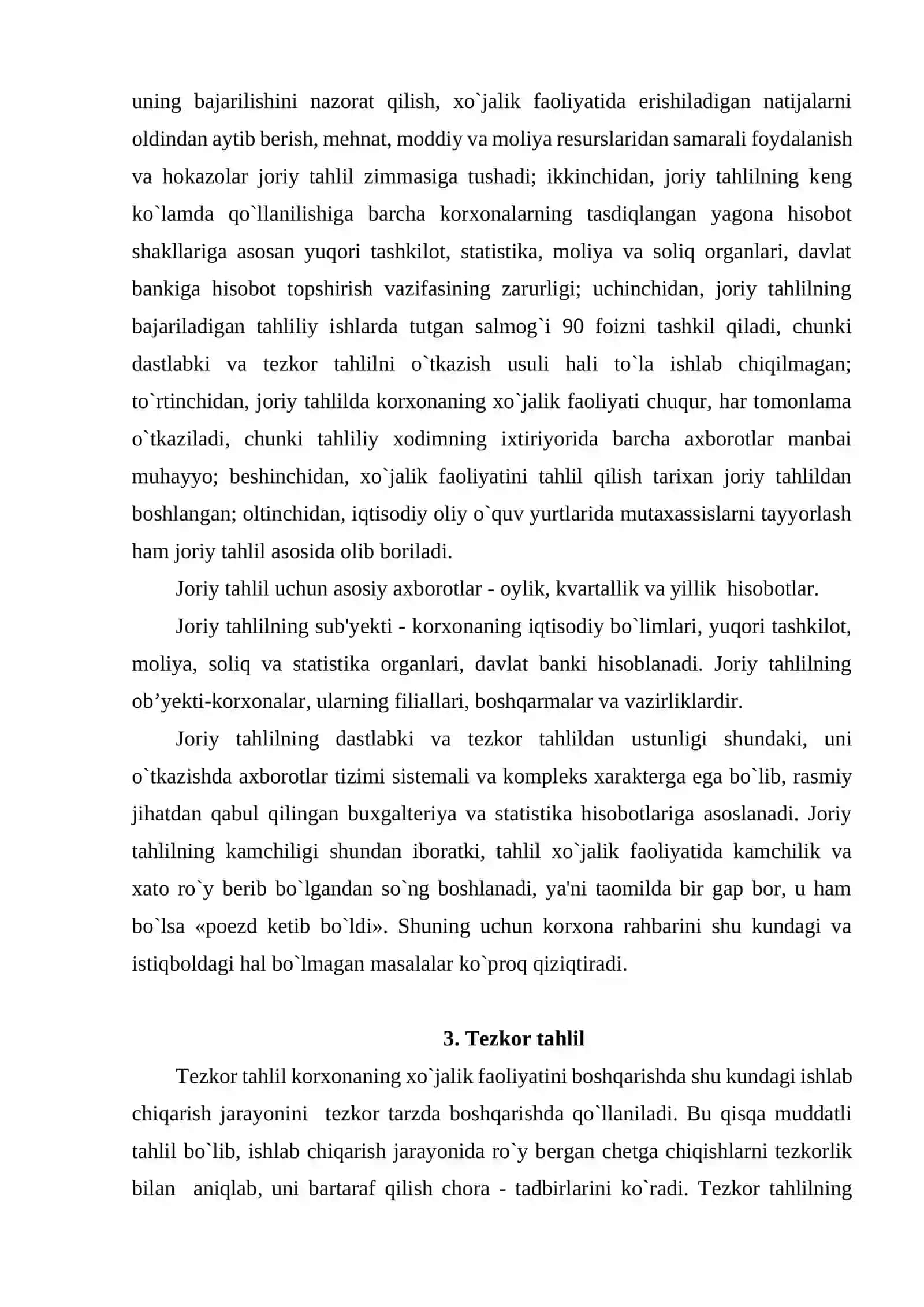 Iqtisodiy tahlilning turlari va ularning axborot manbalari 3