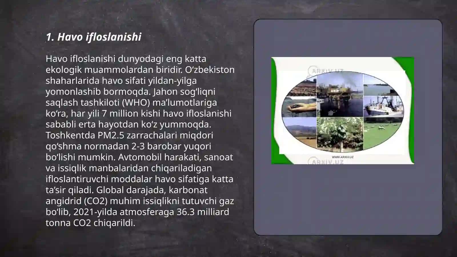 Mintaqaviy ekologik muammolar 3