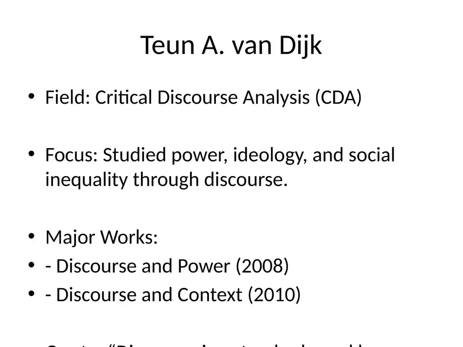 Methods of Analysing Discourse 3