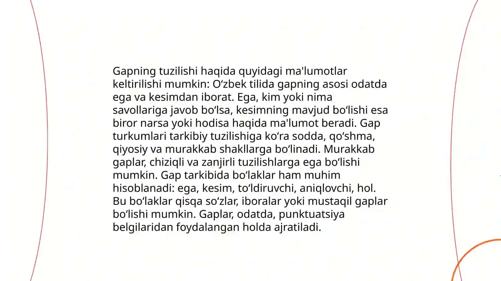 Gapning tuzilishi 3
