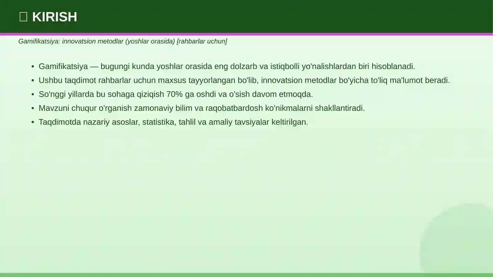 Gamifikatsiya: innovatsion metodlar (yoshlar orasida) [rahbarlar uchun] 3