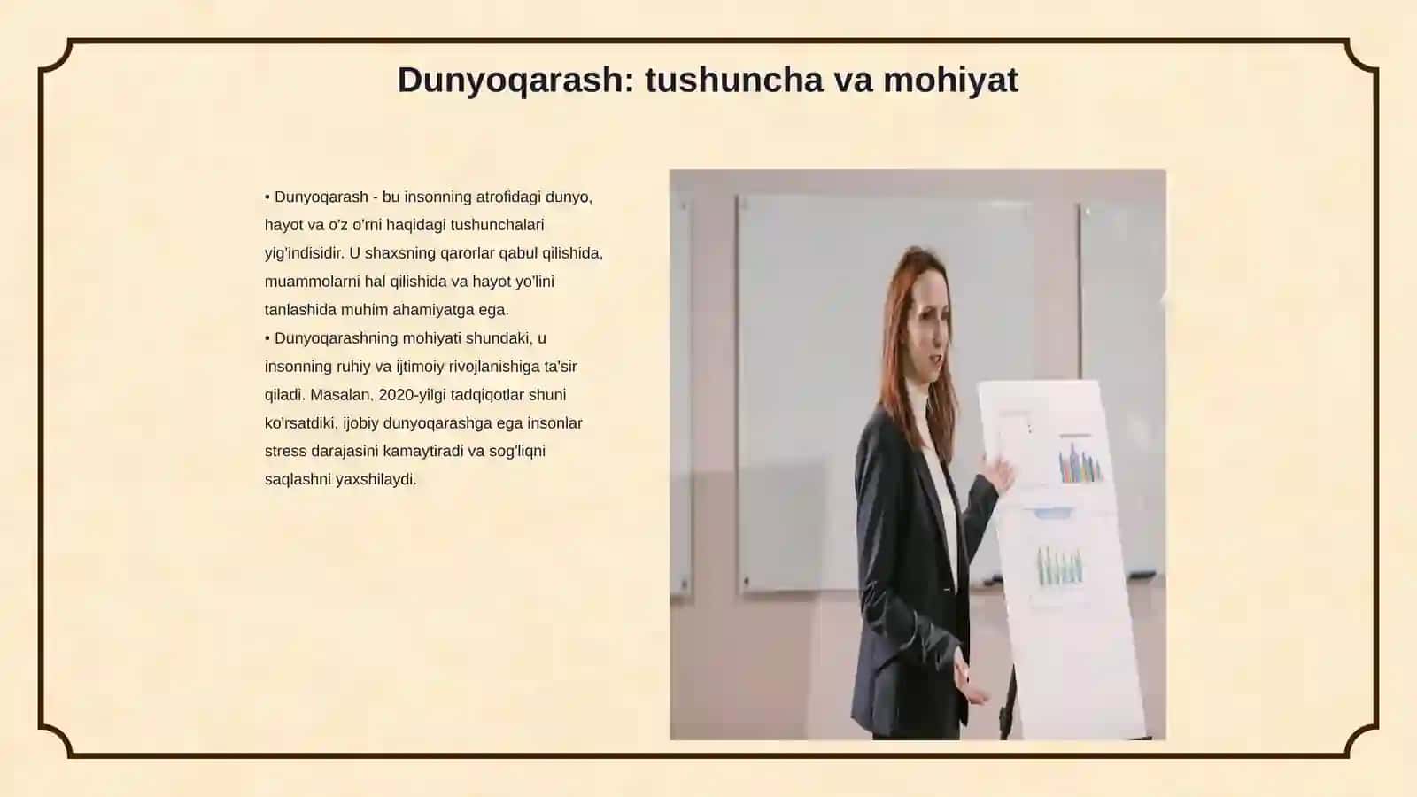 Dunyoqarashning mohiyati, tuzilishi va asosiy funksiyalari 3