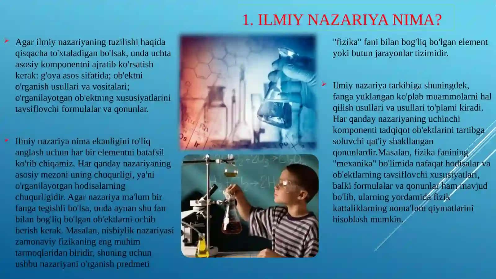 Ilmiy nazariya ilmiy bilim shakli sifatida 3