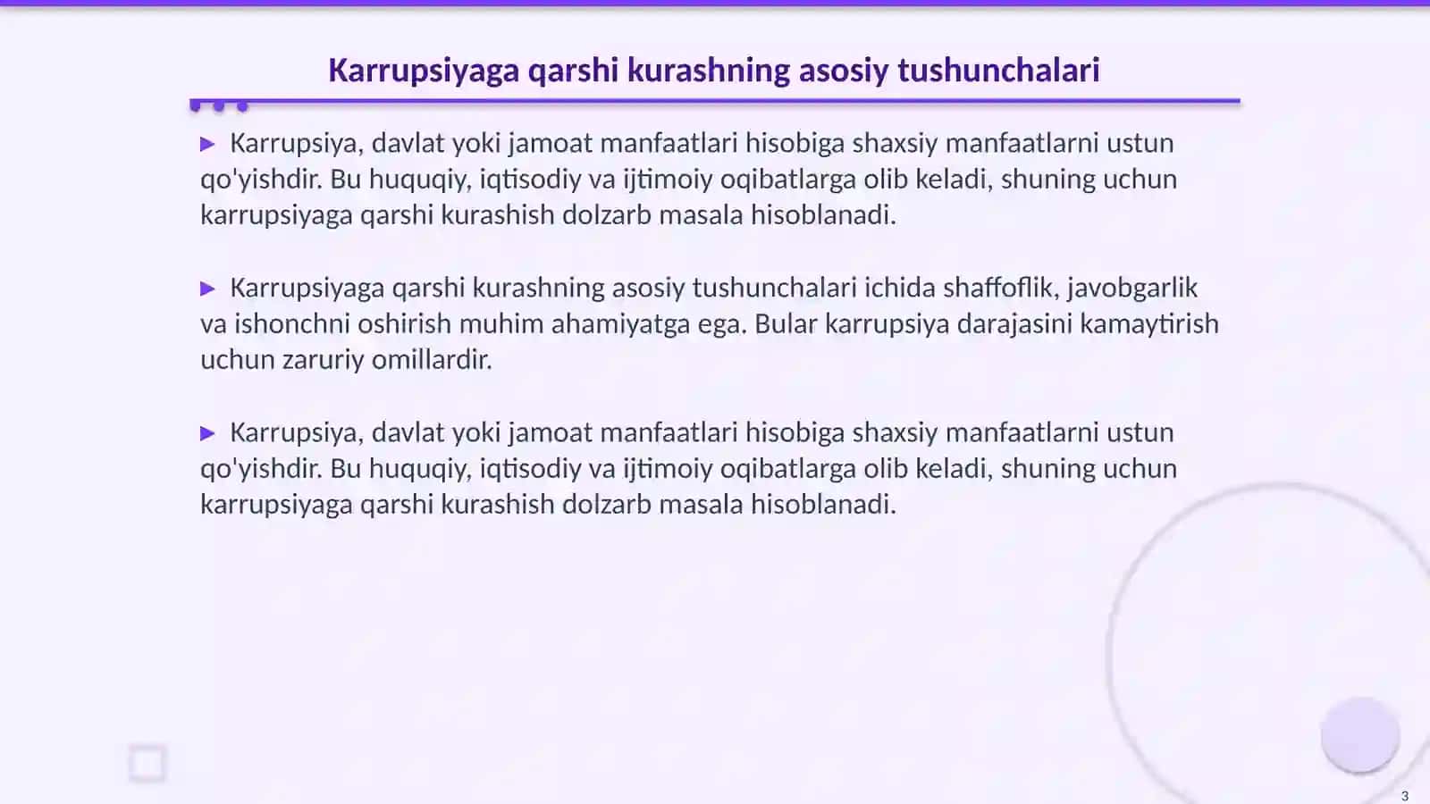 Karrupsiyaga qarshi kurashishning jahon tajribasi 3