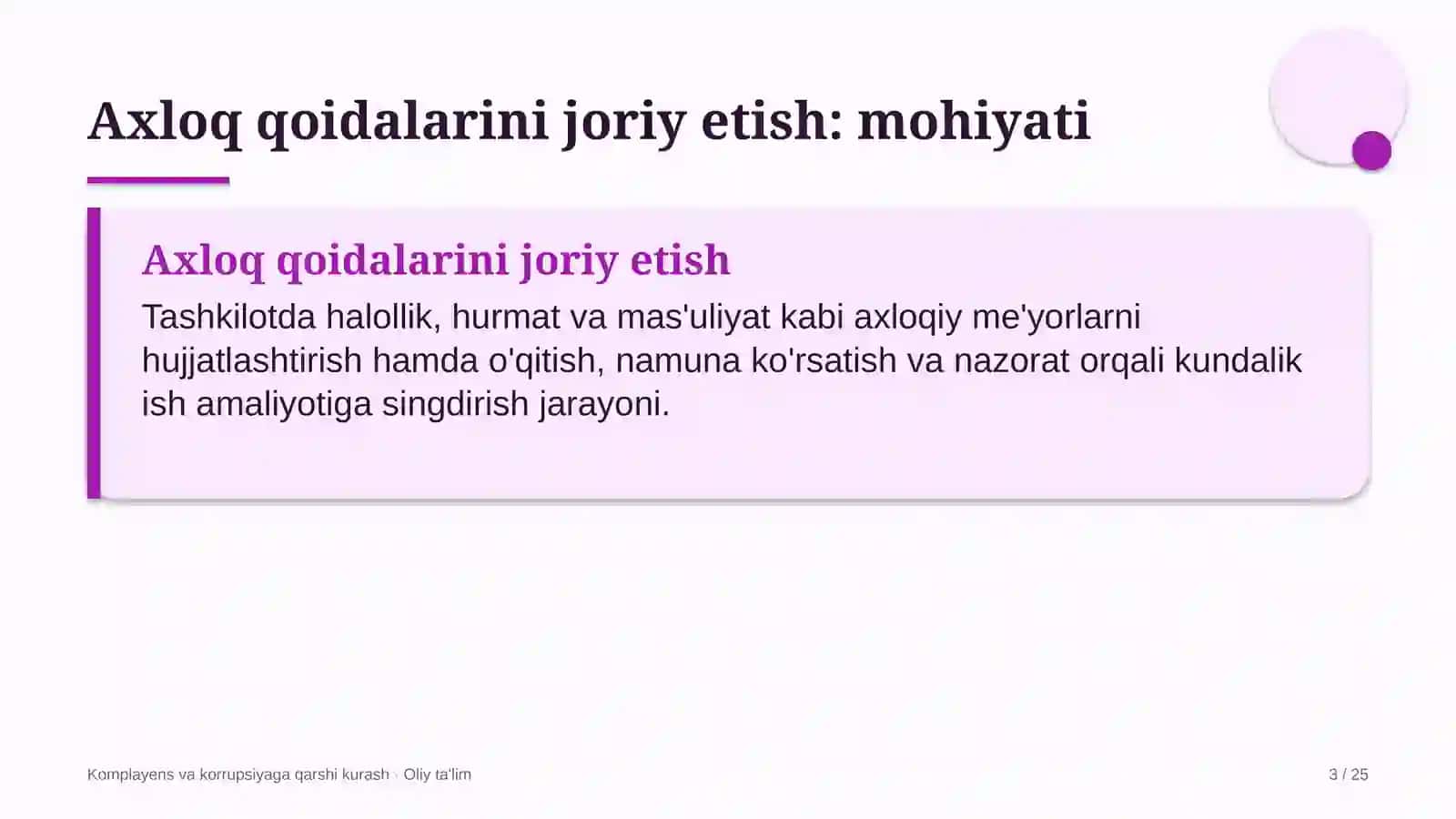 santexnika montaj ishlarida axloq qoidalarini joriy etish 9889 3