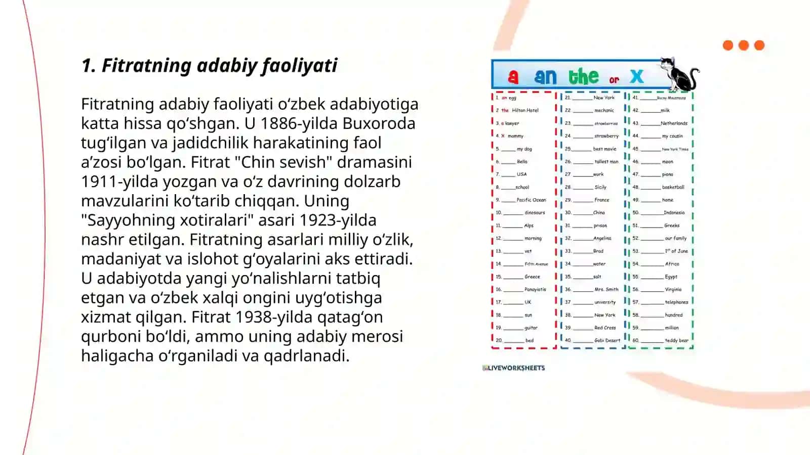 Fitratning adabiy faoliyati 3