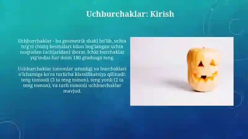 Uchburchaklar 3
