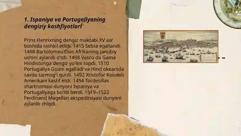 Ispaniya va Portugaliya mustamlakachiligi davri 3