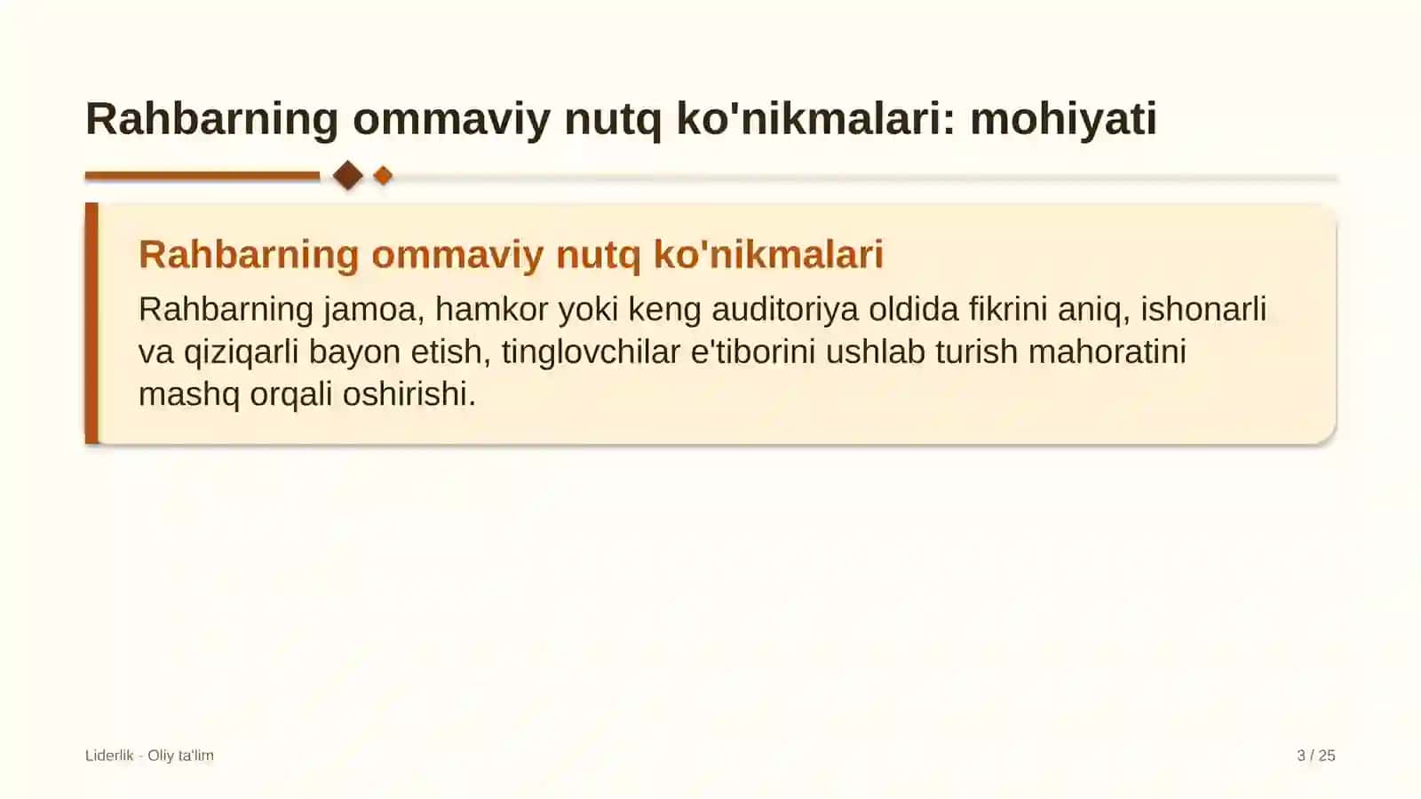 saylov komissiyalarida rahbarning ommaviy nutq ko'nikmalarini rivojlantirish 6927 3