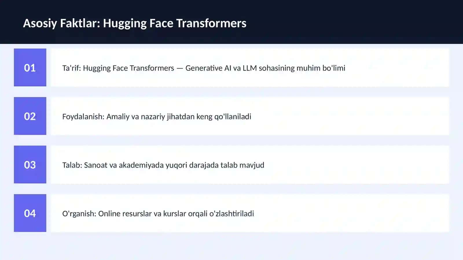 Hugging Face Transformers 3