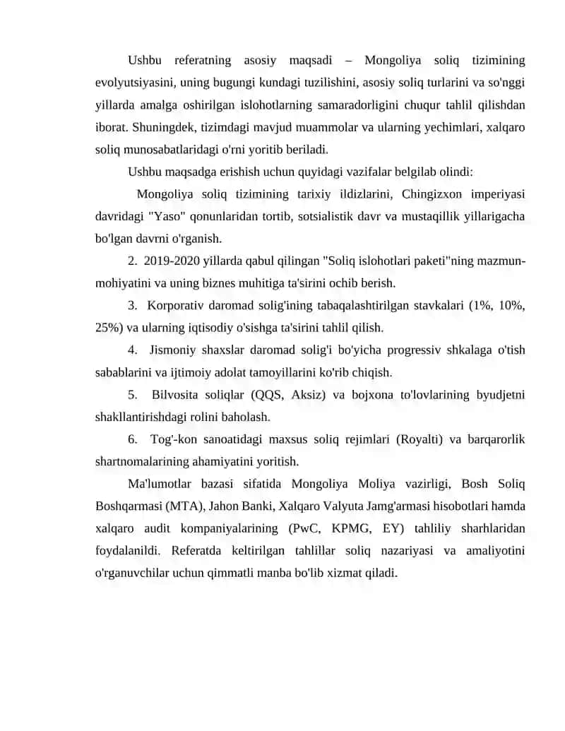 MONGOLIYA SOLIQ TIZIMI 3